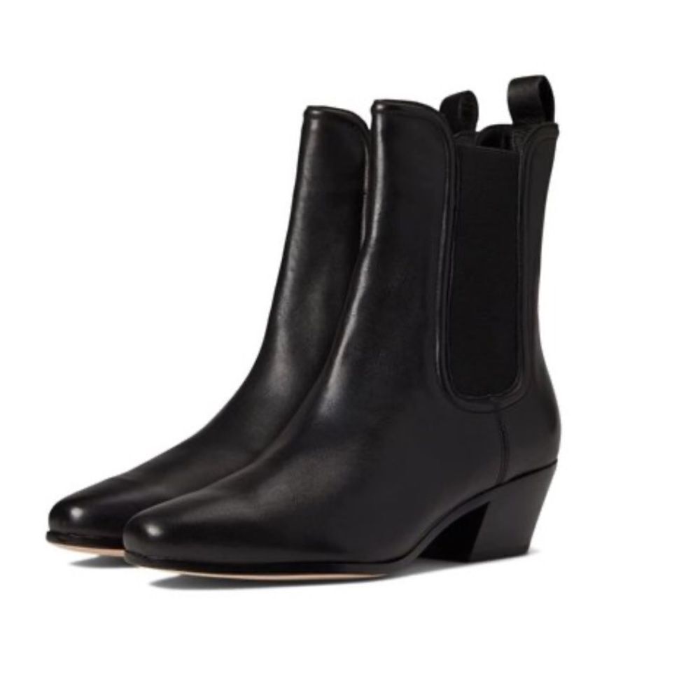 Veronica Beard Lada Leather Booties size 11M